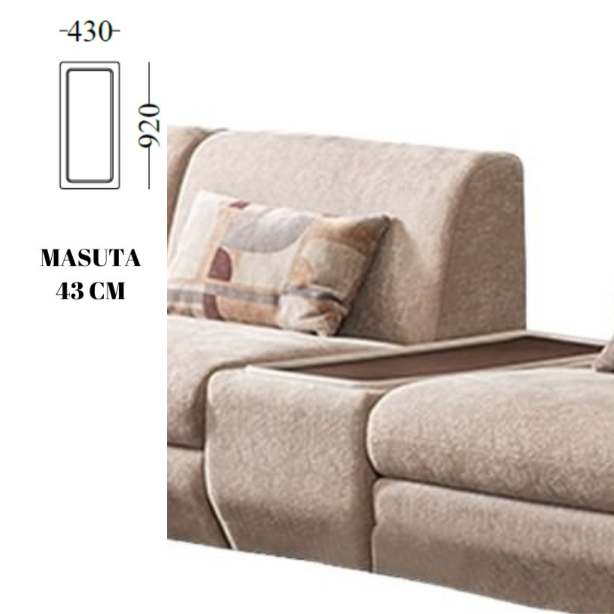 Coltar Modular Bucle, de lux Soprano