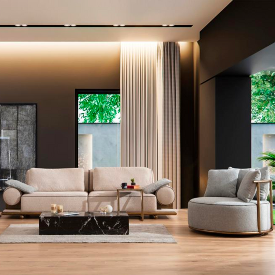 Set canapele bucle cu fotolii, Lima