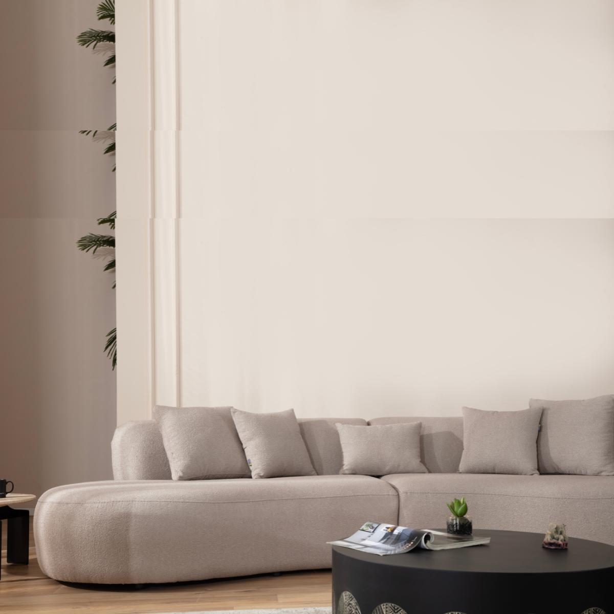 Canapea Modernă Bucle, Oval - intermobilifurniture