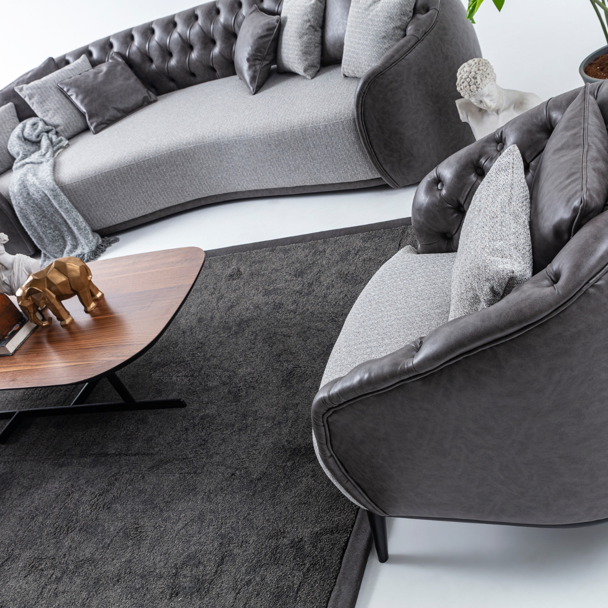Colecția Modernă de Canapele și Fotolii , Round Chester - intermobilifurniture