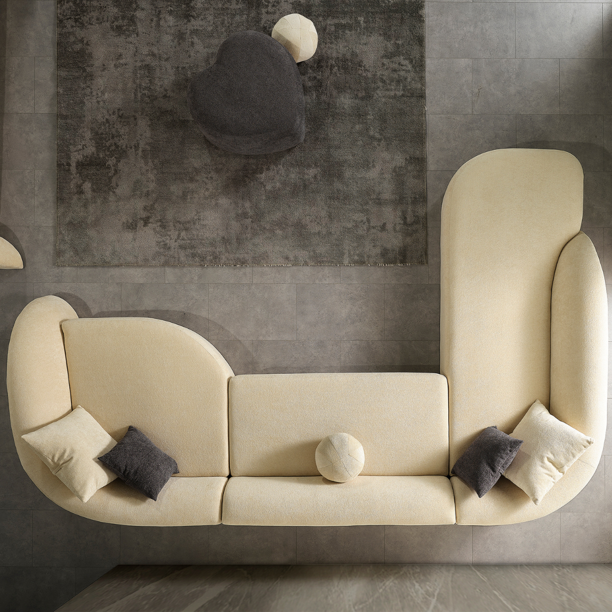 Coltar modern bucle, Love