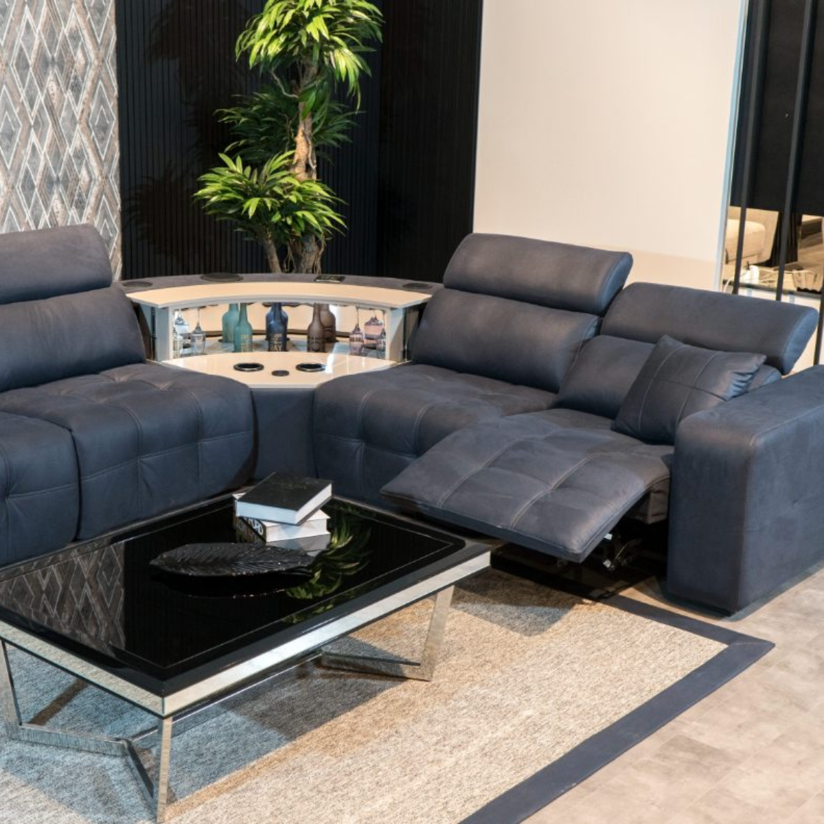 Colțar Modern cu Recliner, Zara B