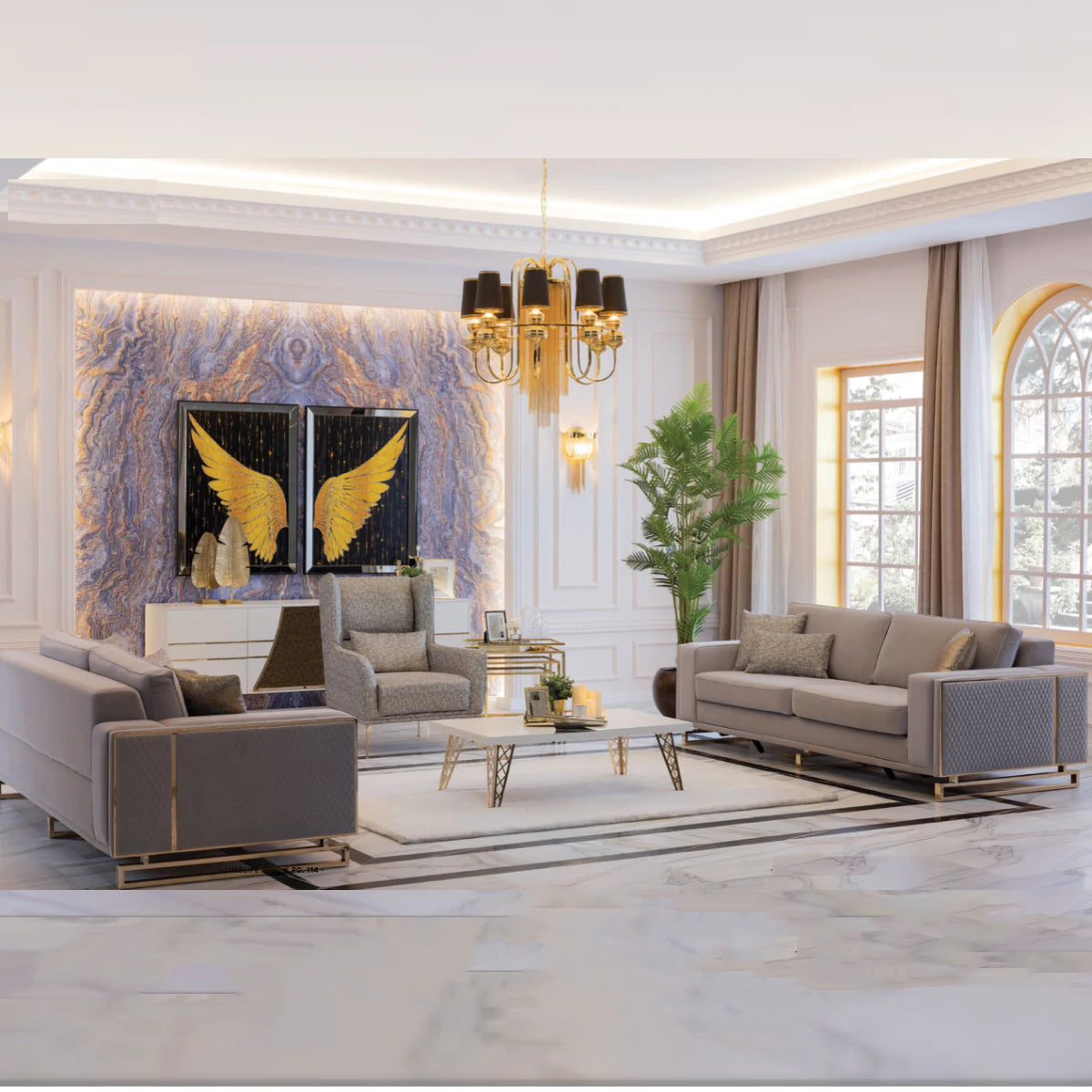 Colectia Moderna de Canapele și Colțare extensibile, Massima - intermobilifurniture