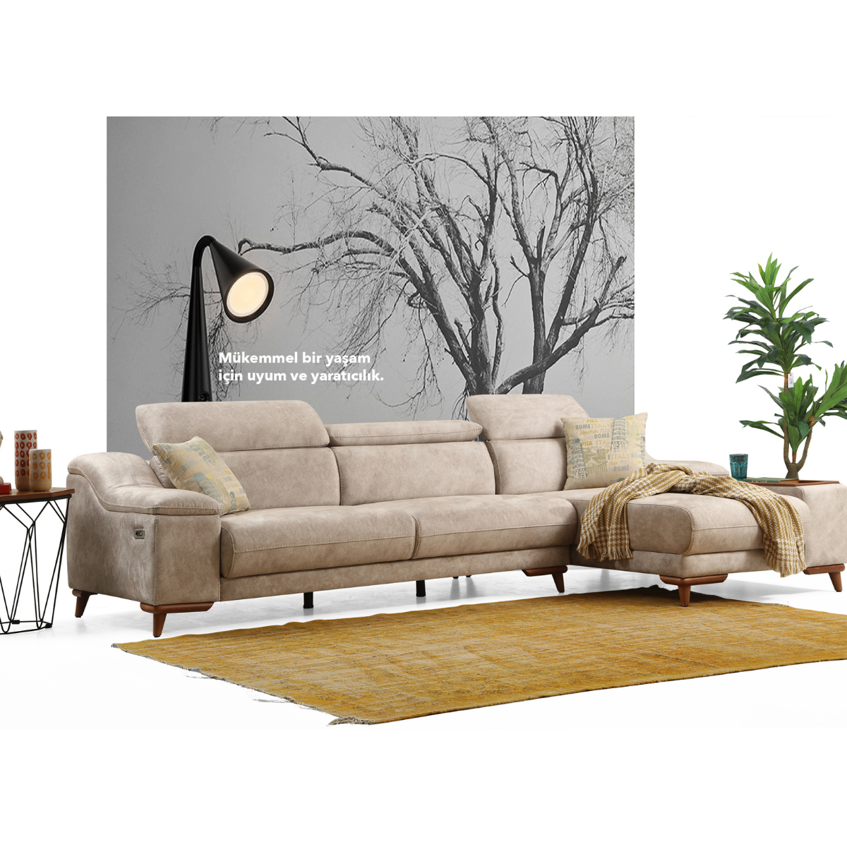 Colțar Modern cu Recliner, Mustang S