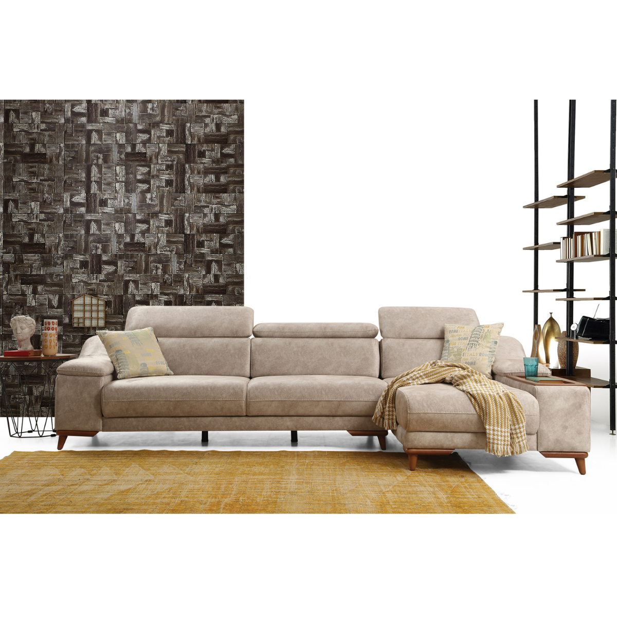 Colțar Modern cu Recliner, Mustang S