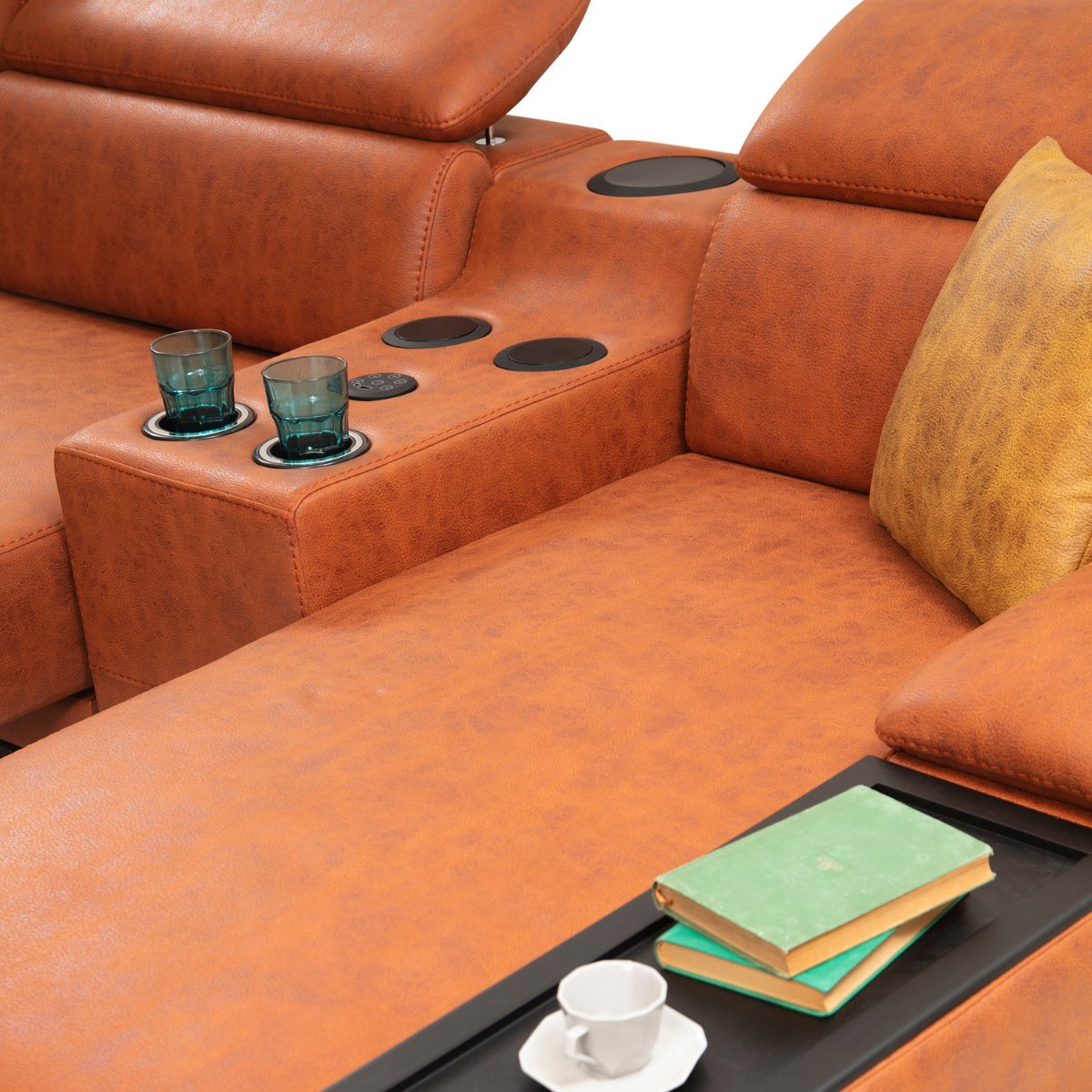 Colțar Modern cu Recliner, Mustang S