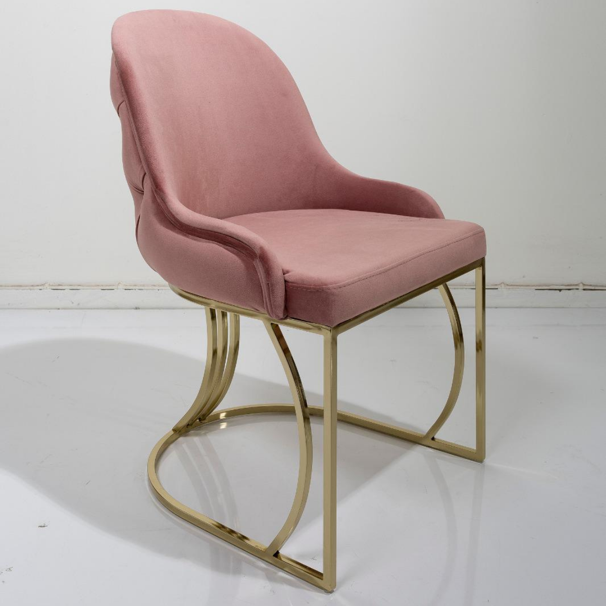 Scaun de lux London Chester, din catifea - intermobilifurniture