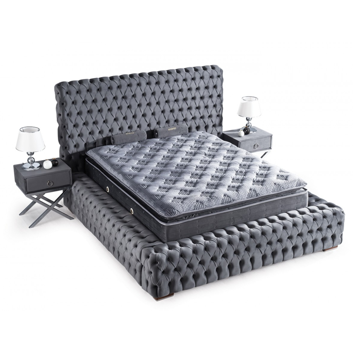 Pat tapițat de lux, Oxford - intermobilifurniture