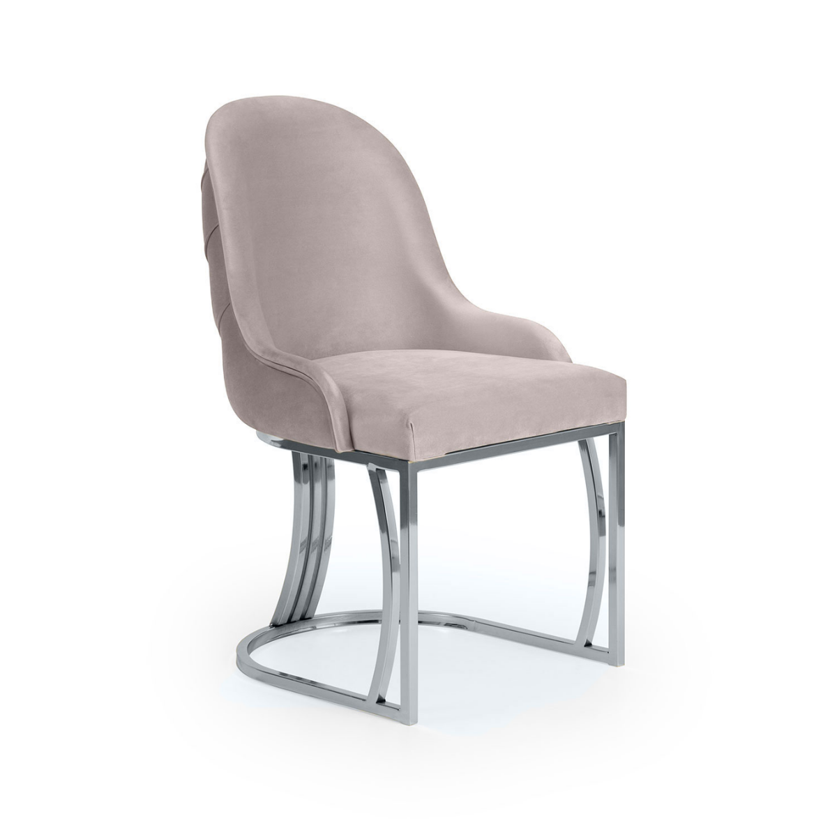 Scaun de lux London Chester, din catifea - intermobilifurniture