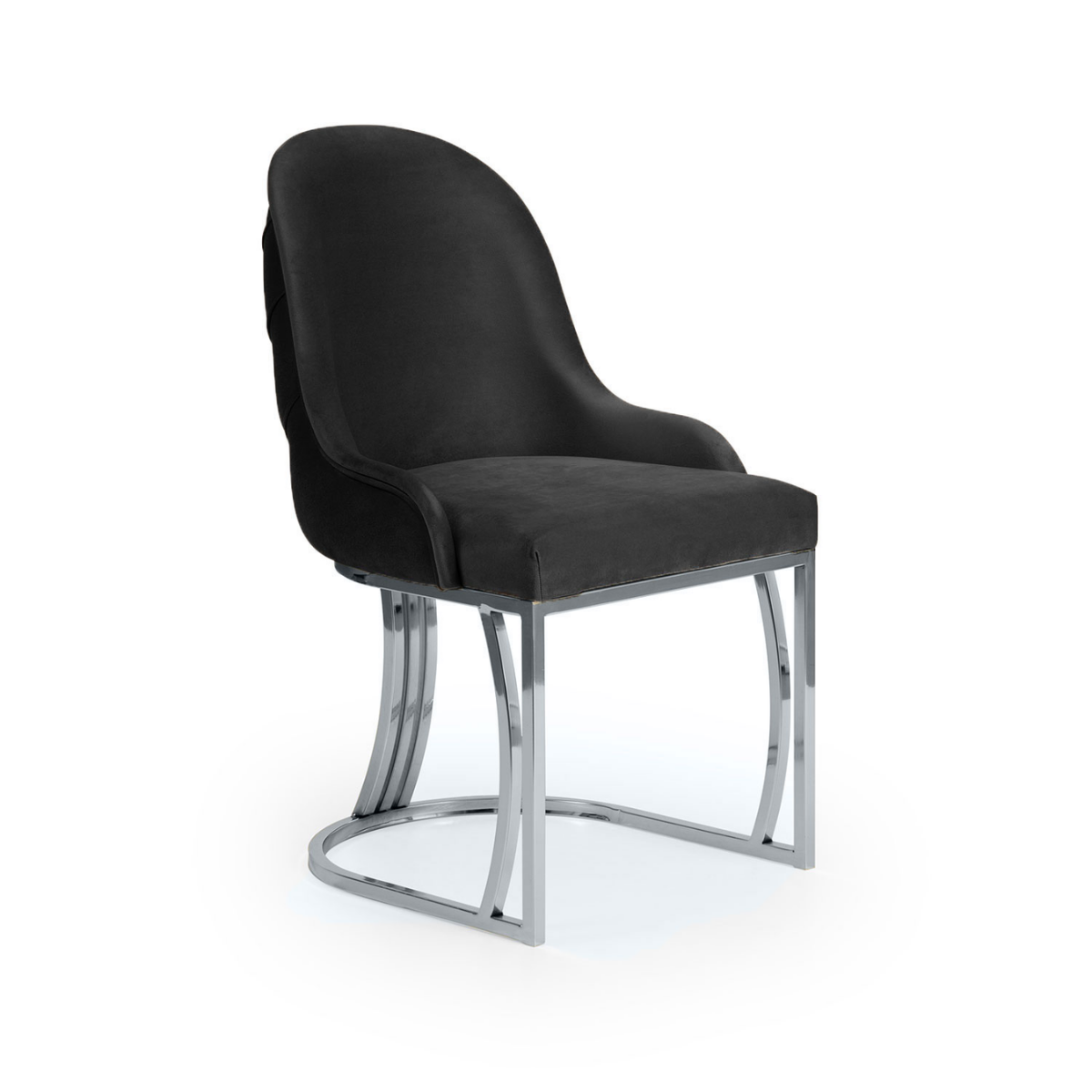 Scaun de lux din catifea, London Chester