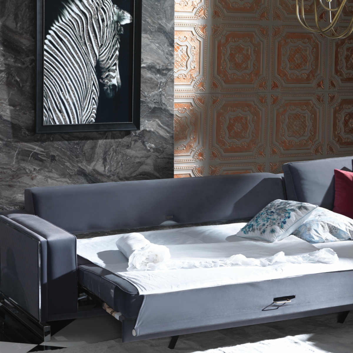 Colectia Moderna de Canapele și Colțare extensibile, Massima - intermobilifurniture