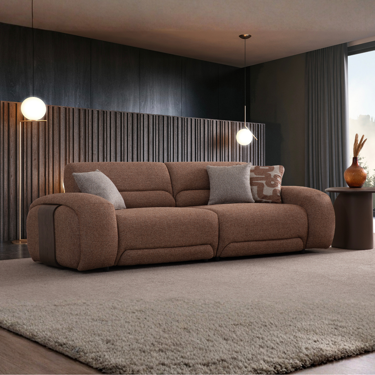 Set canapele si fotolii Bucle, Lux Stark