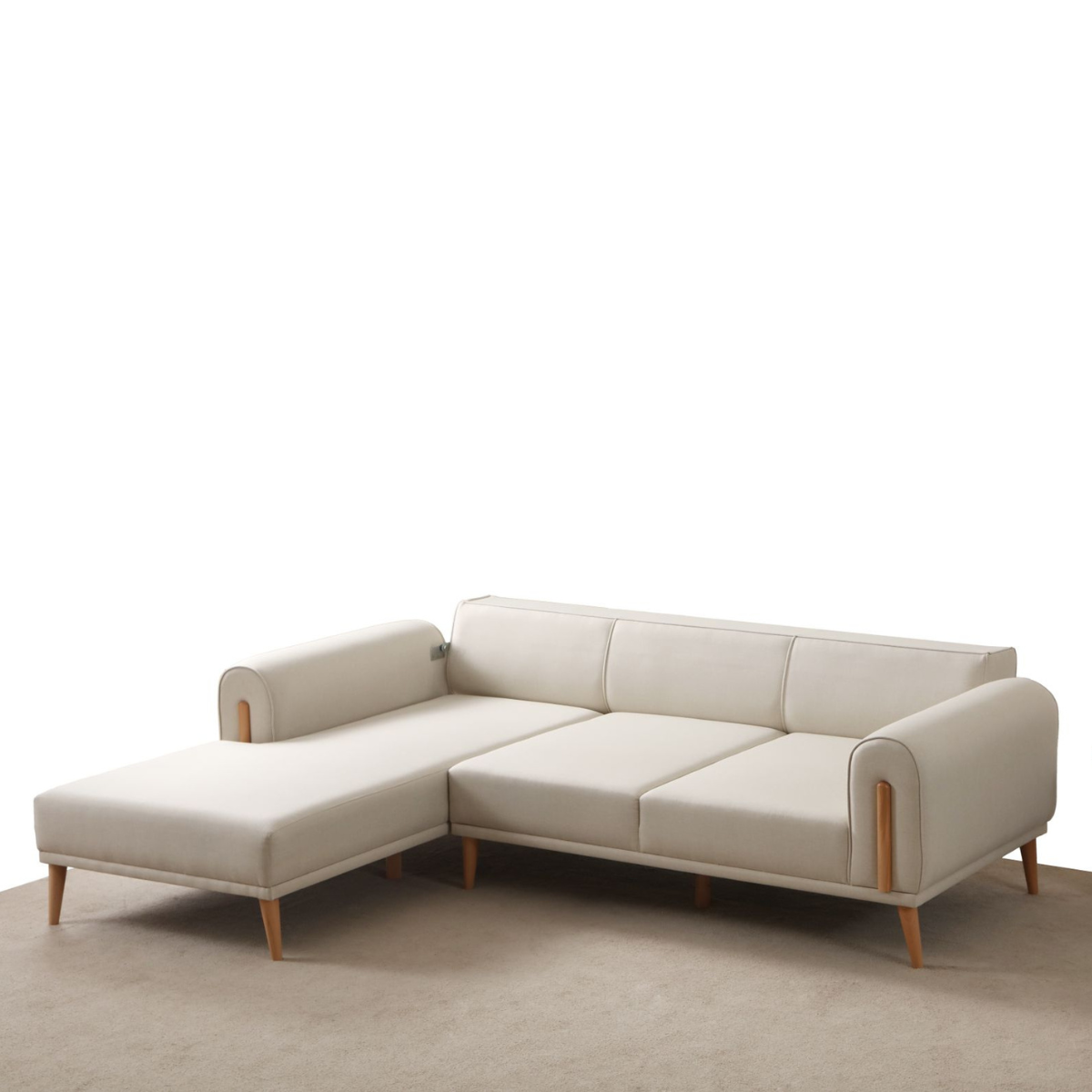 Coltar modern cu extensie Leon