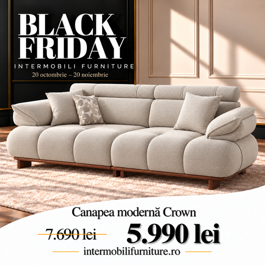 Canapea Moderna, Crown