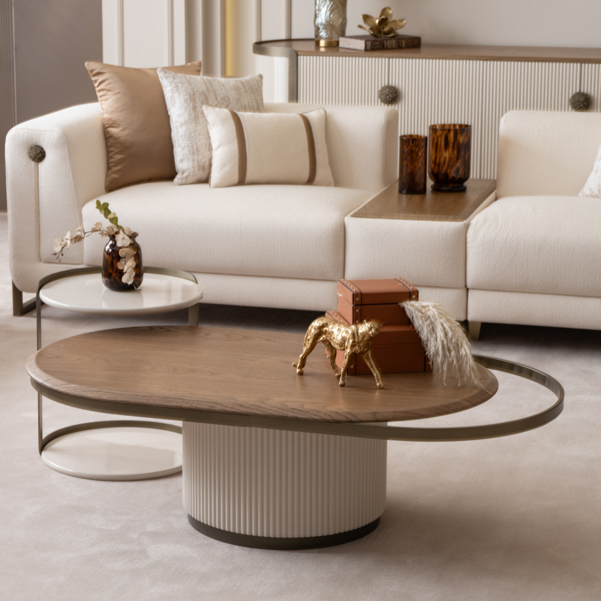 Colectia de Living si Dining de lux, Mocha