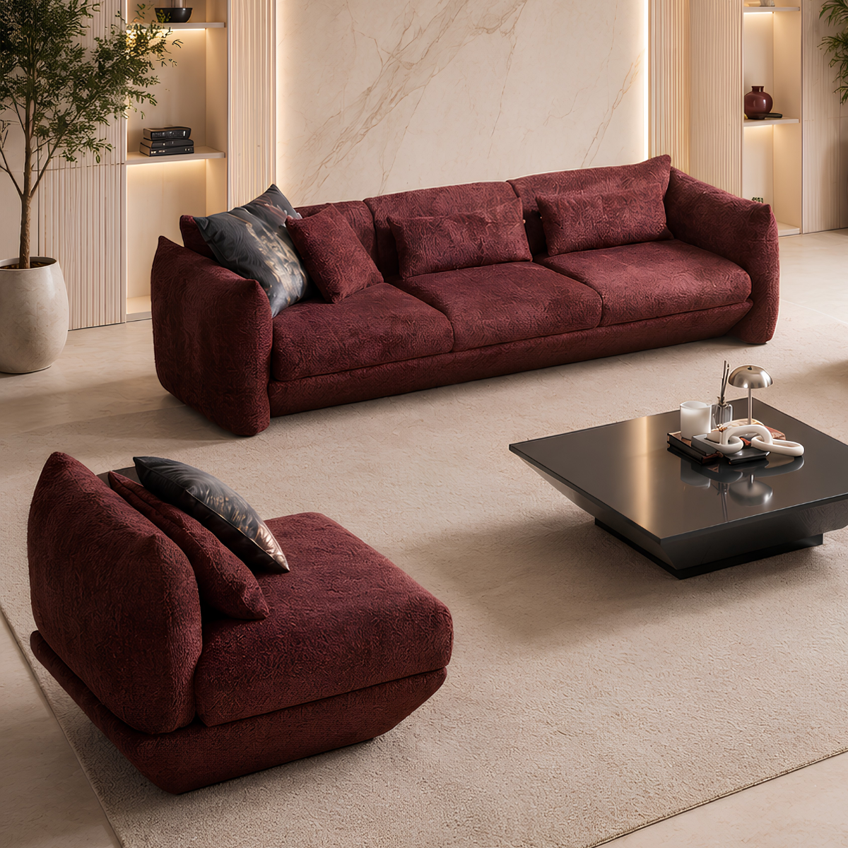 Canapea Moderna,  Rubelia- Design Italian