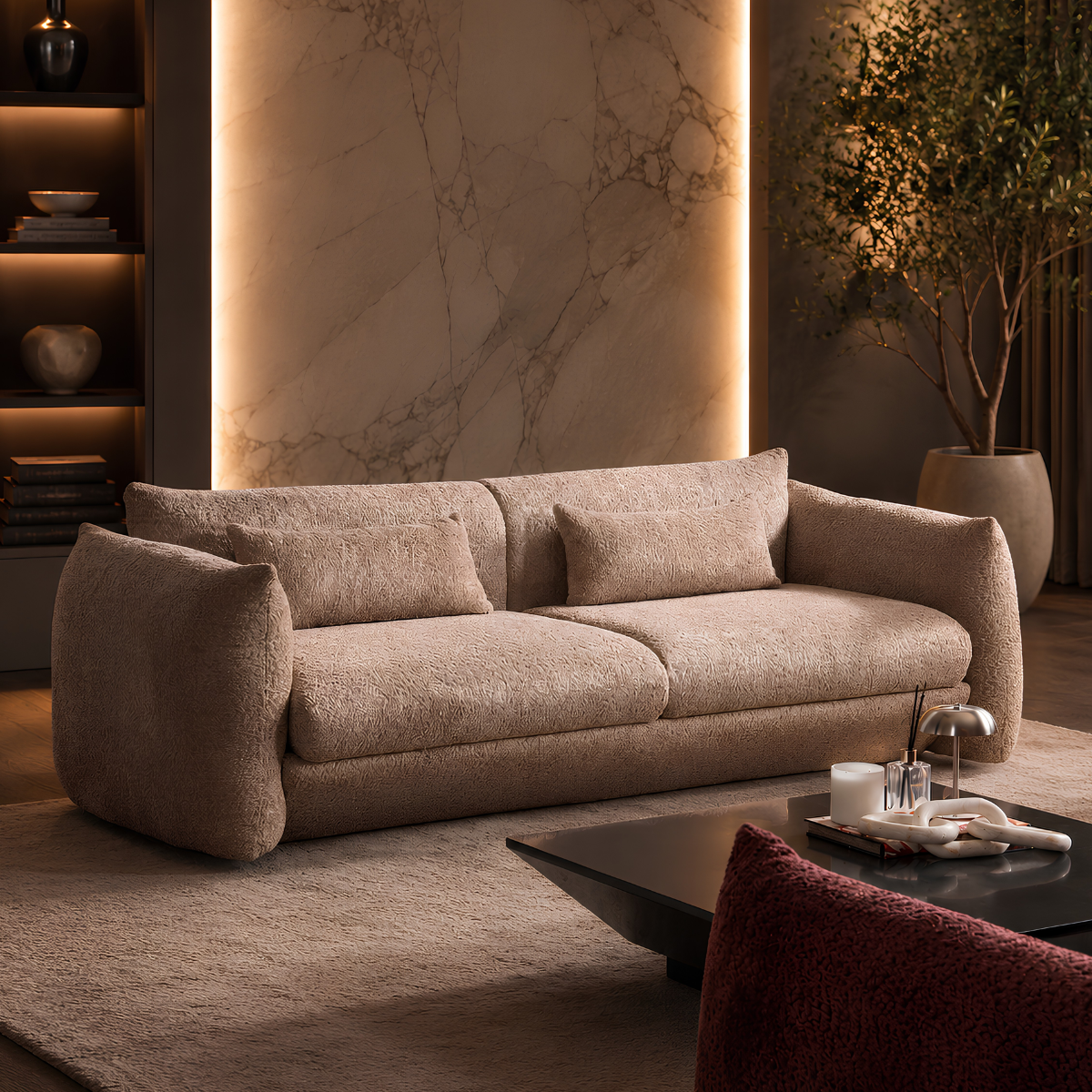 Canapea Moderna,  Rubelia- Design Italian