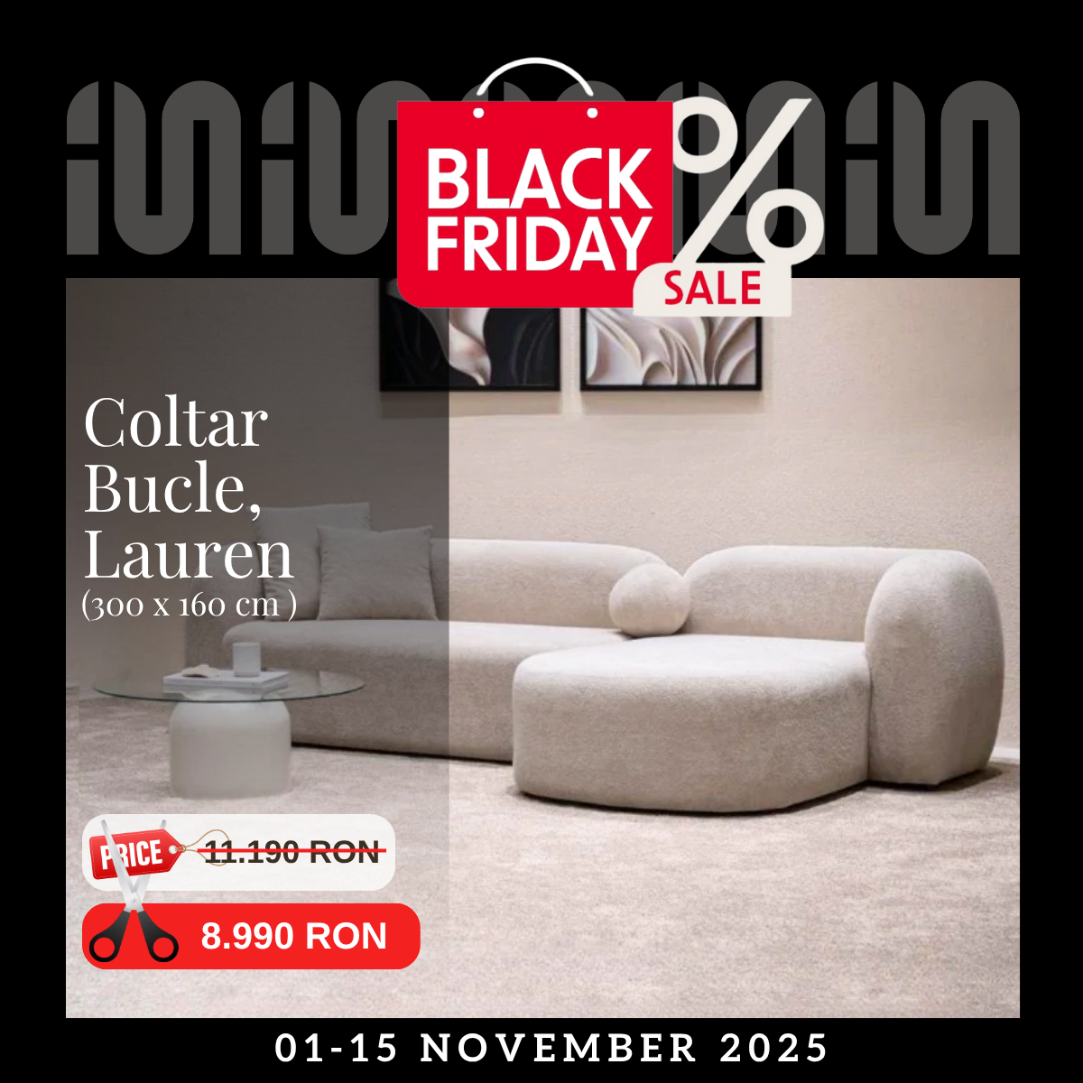 Coltar Bucle, Lauren