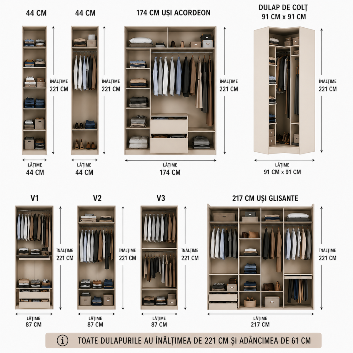 Dormitor Modular modern Teba