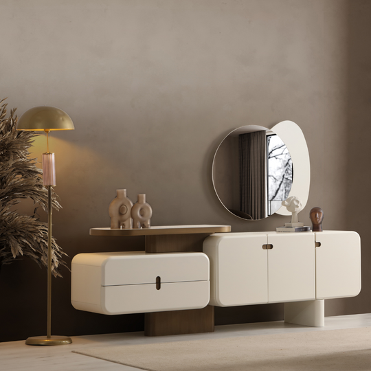 Comoda de Dining cu Oglinda, Molivo