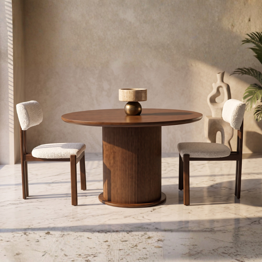 Masă de dining rotunda din MDF premium - COD 098