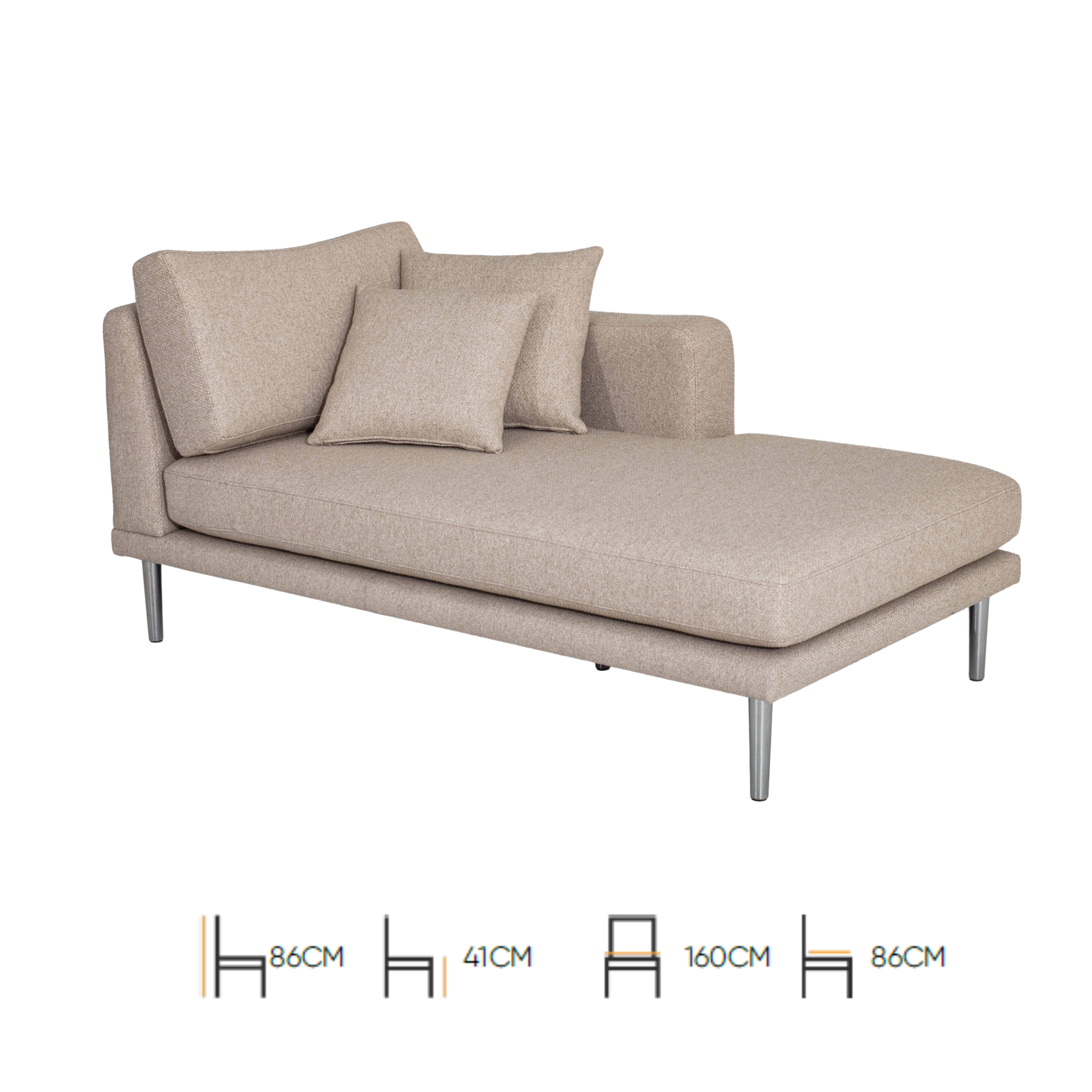 Canapea Colt cu Recliner Horeca, Ary 401