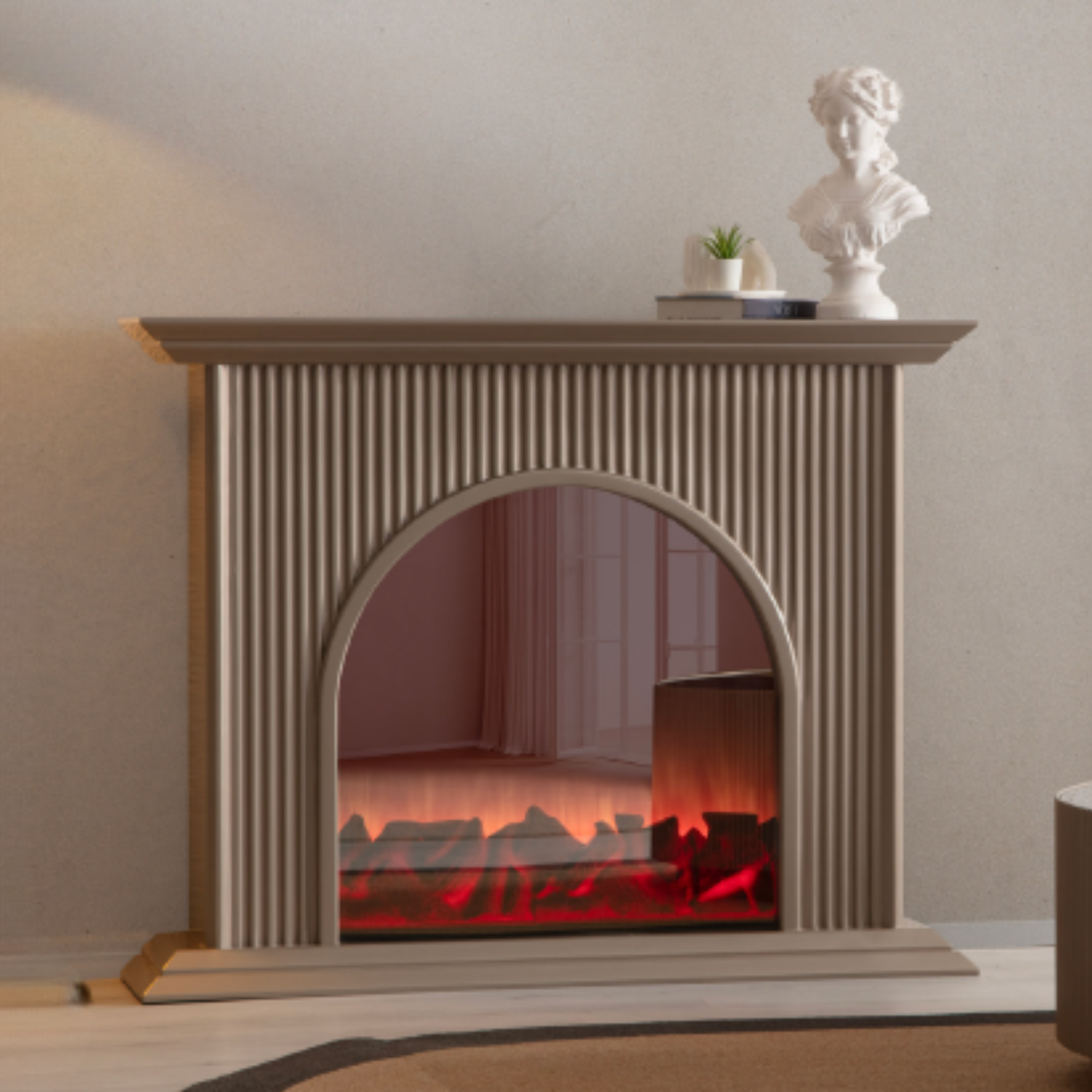 Semineu electric de lux, Livia T