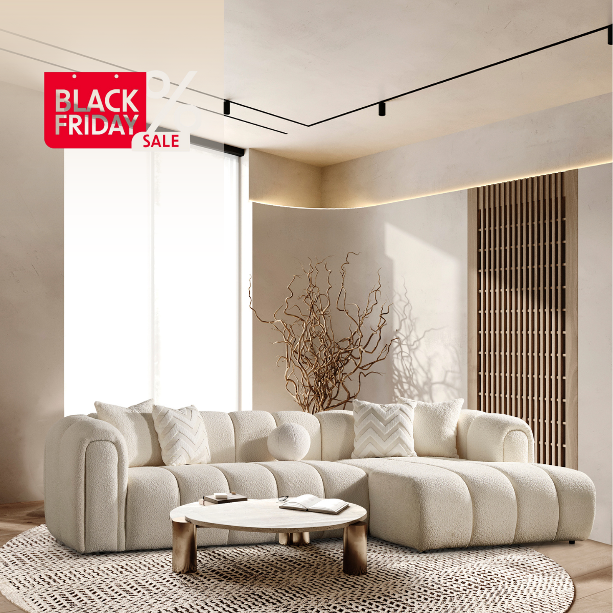 Coltar Modern Bucle, London