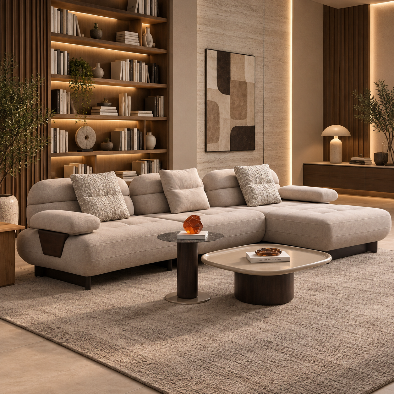 Colțar Modular de Lux, Boffi – Configurabil și Personalizabil