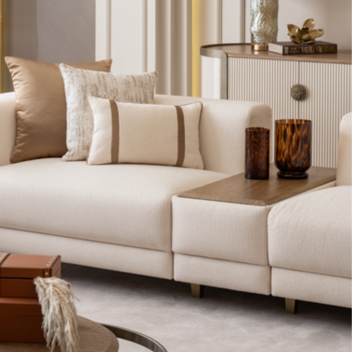 Colectia de Living si Dining de lux, Mocha