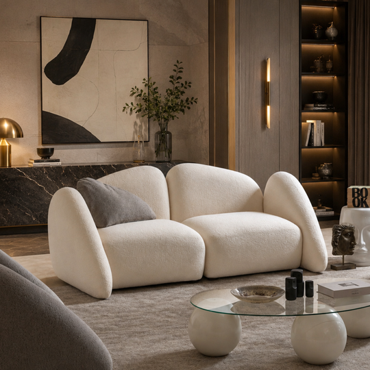 Canapea Modulara Bucle, Stone
