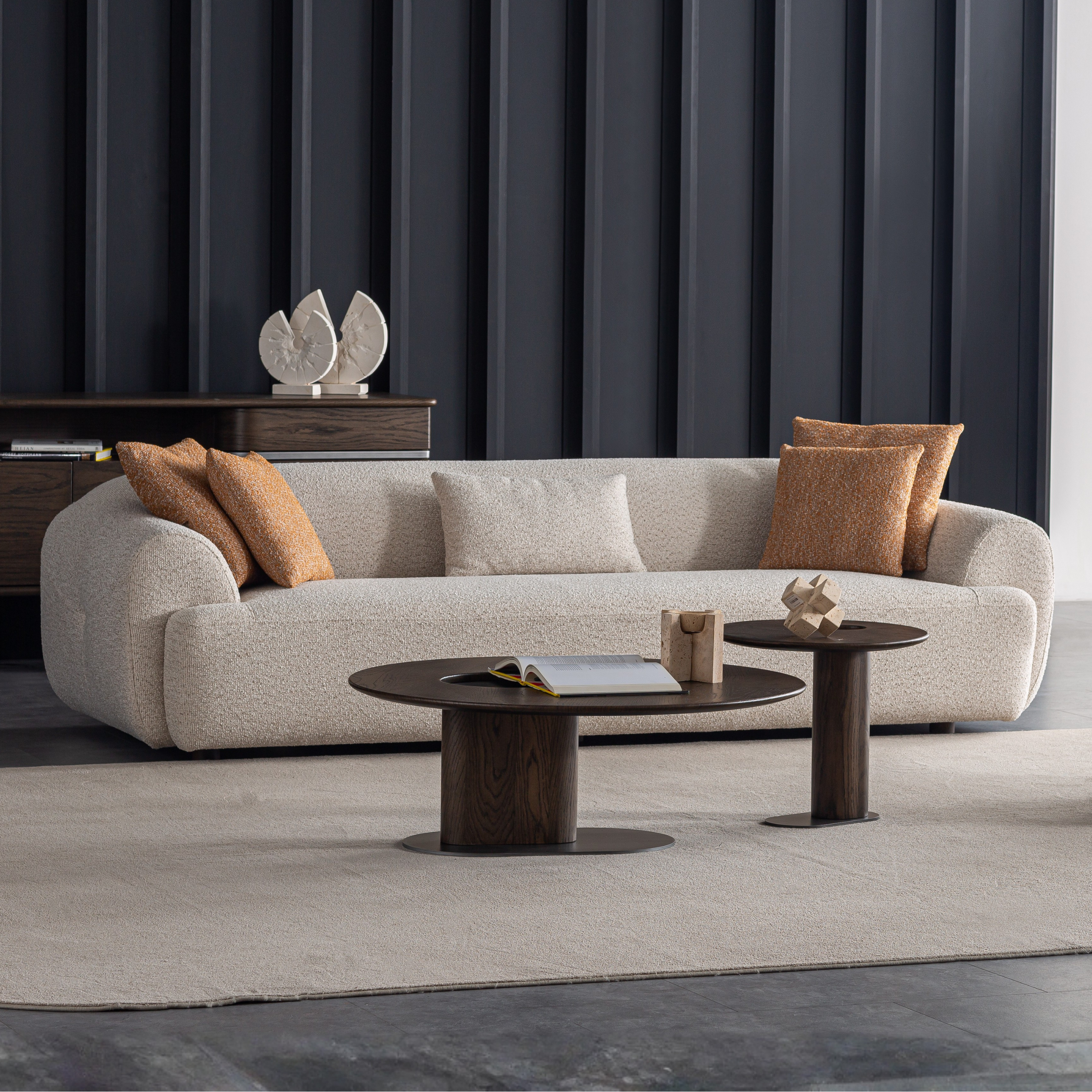 Set Canapea Moderna de 3 locuri si 2 fotolii, Marcus