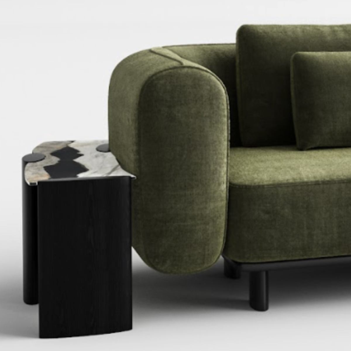 Colectia Modulara Bouclé Galla – design modern pentru living
