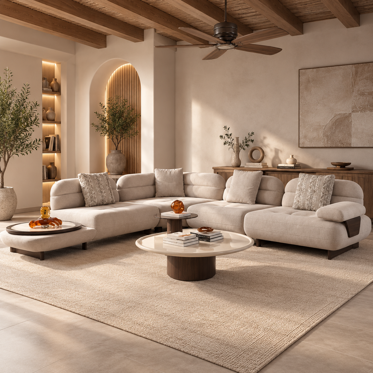 Colțar Modular de Lux, Boffi – Configurabil și Personalizabil