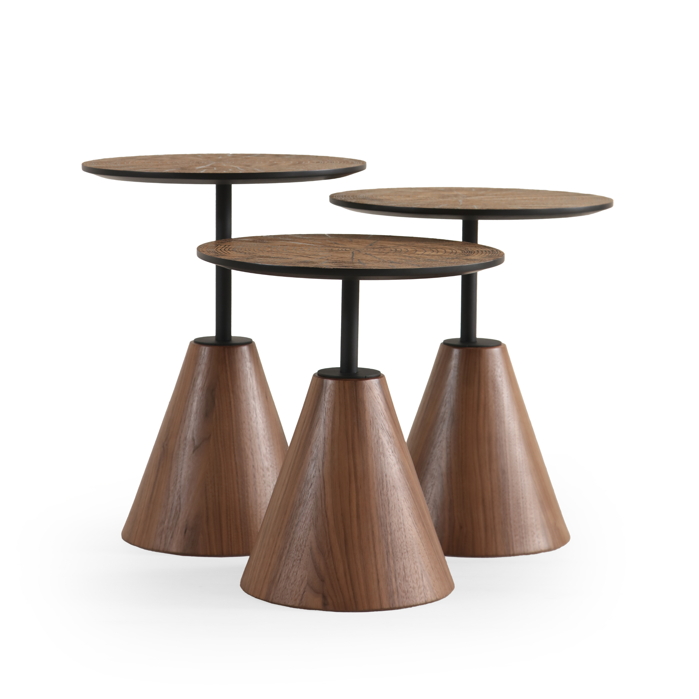 Set 3 Masute de Cafea, Peach T