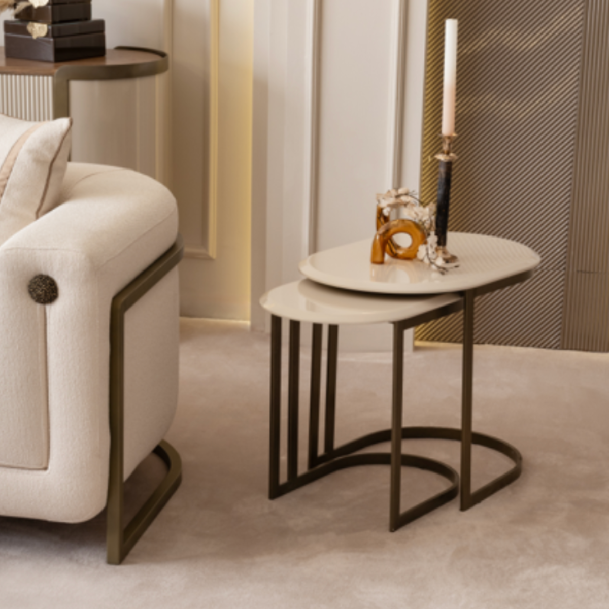 Colectia de Living si Dining de lux, Mocha