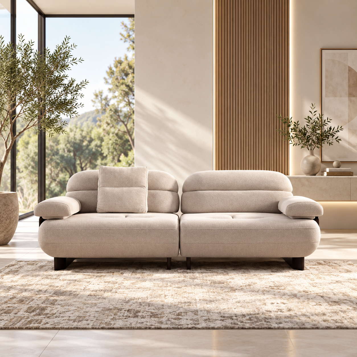 Canapea Modulară de Lux, Boffi – Configurabilă și Personalizabilă