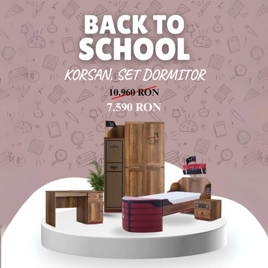 Dormitor Pirat pentru copii, Korsan