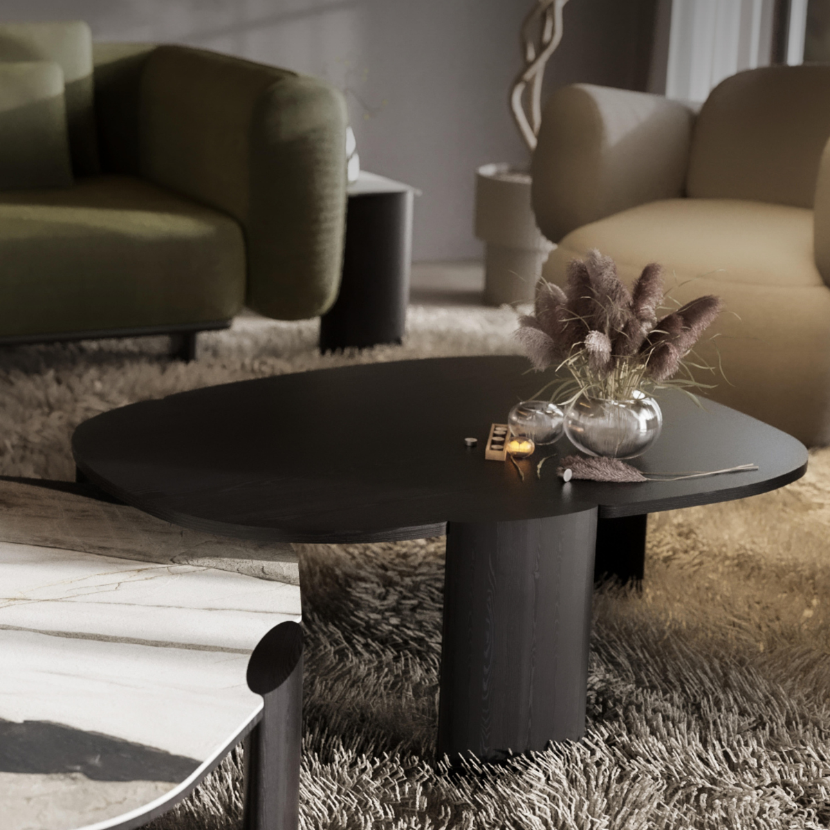 Colectia Modulara Bouclé Galla – design modern pentru living