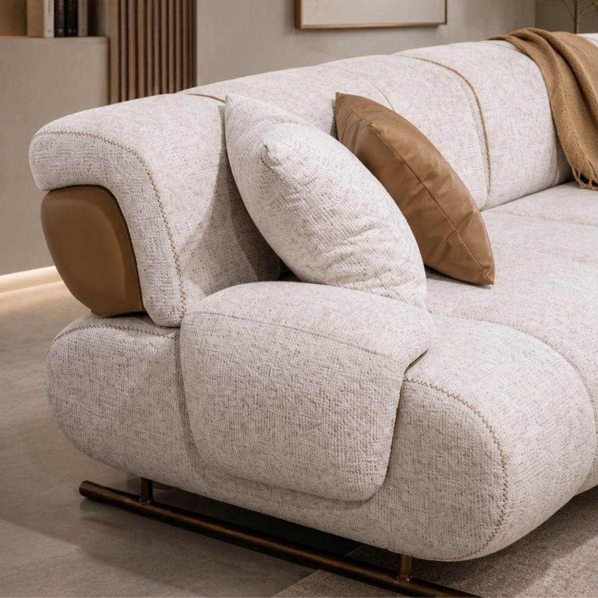 Colțar Modular Bucle cu extensie ,Terra