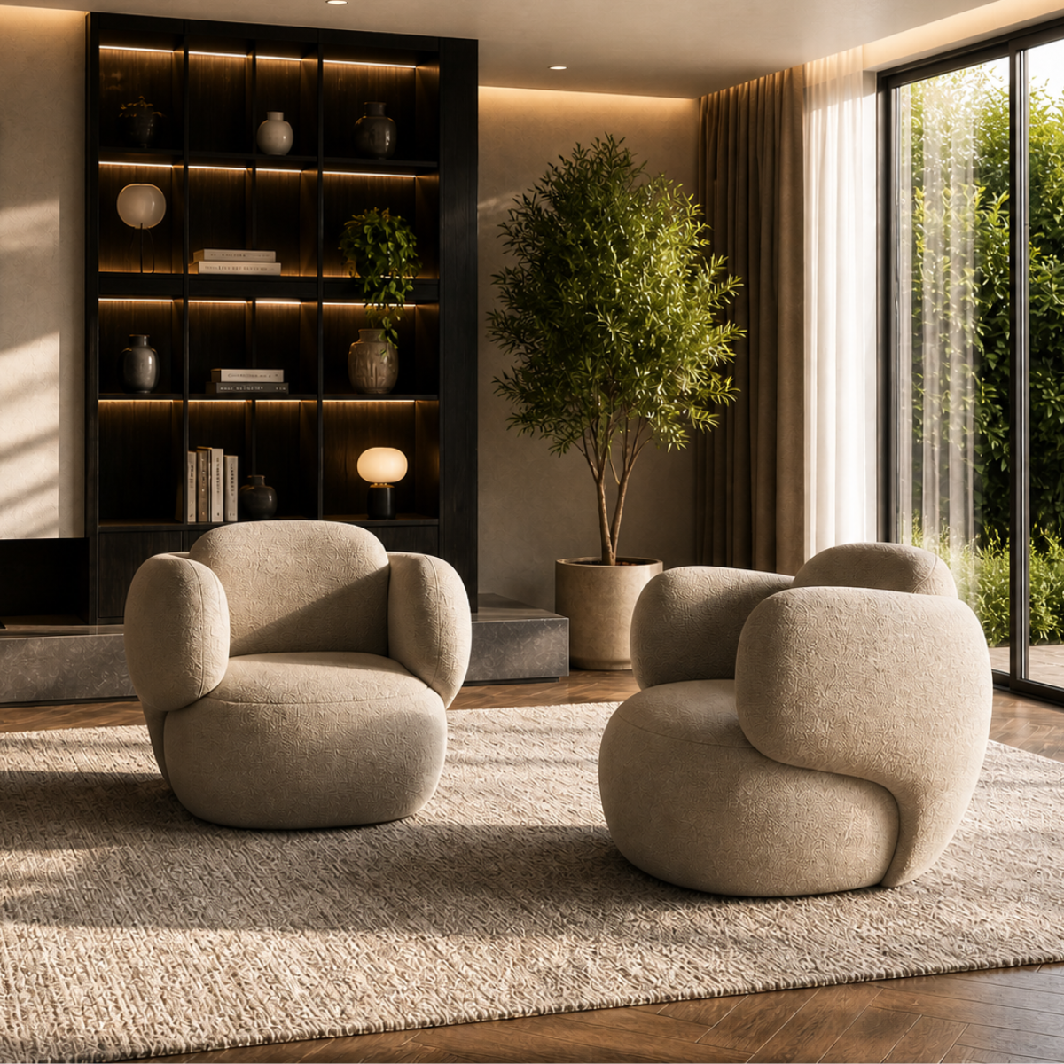 Colectia Modulara Bouclé Galla – design modern pentru living