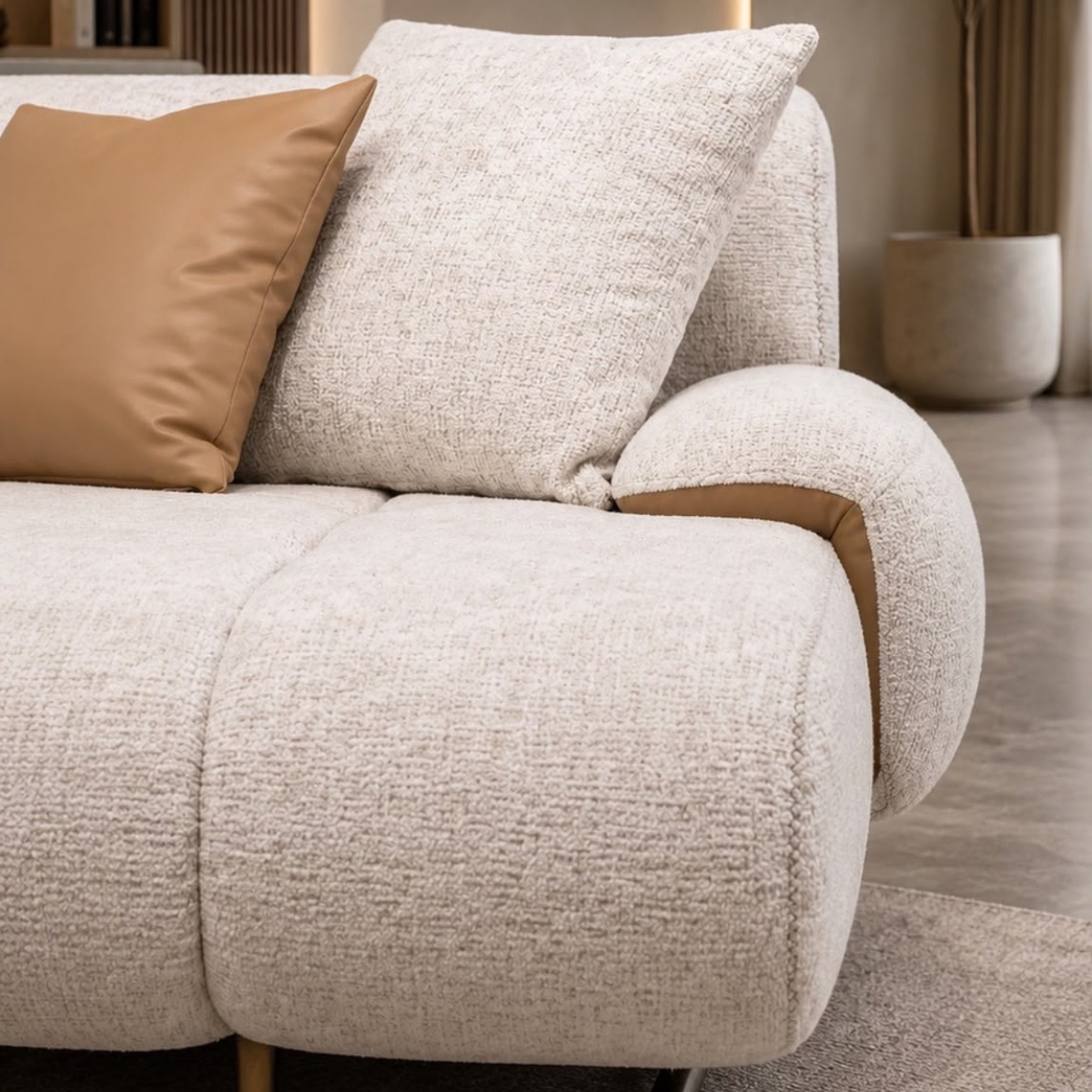 Colțar Modular Bucle cu extensie ,Terra