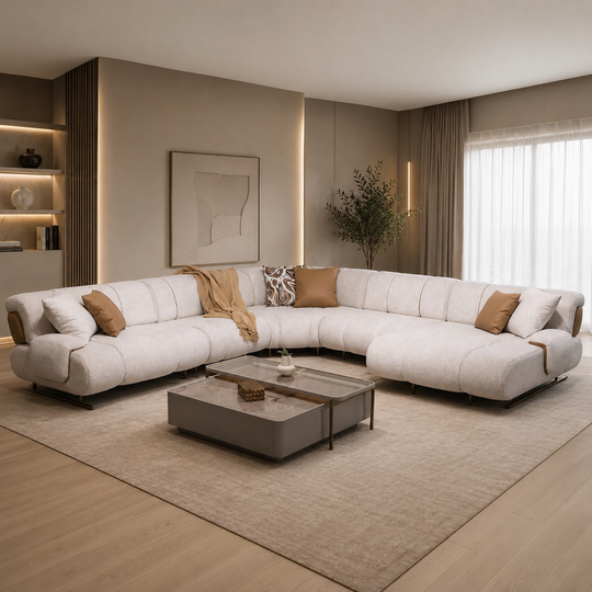 Colțar Modular Bucle cu extensie ,Terra