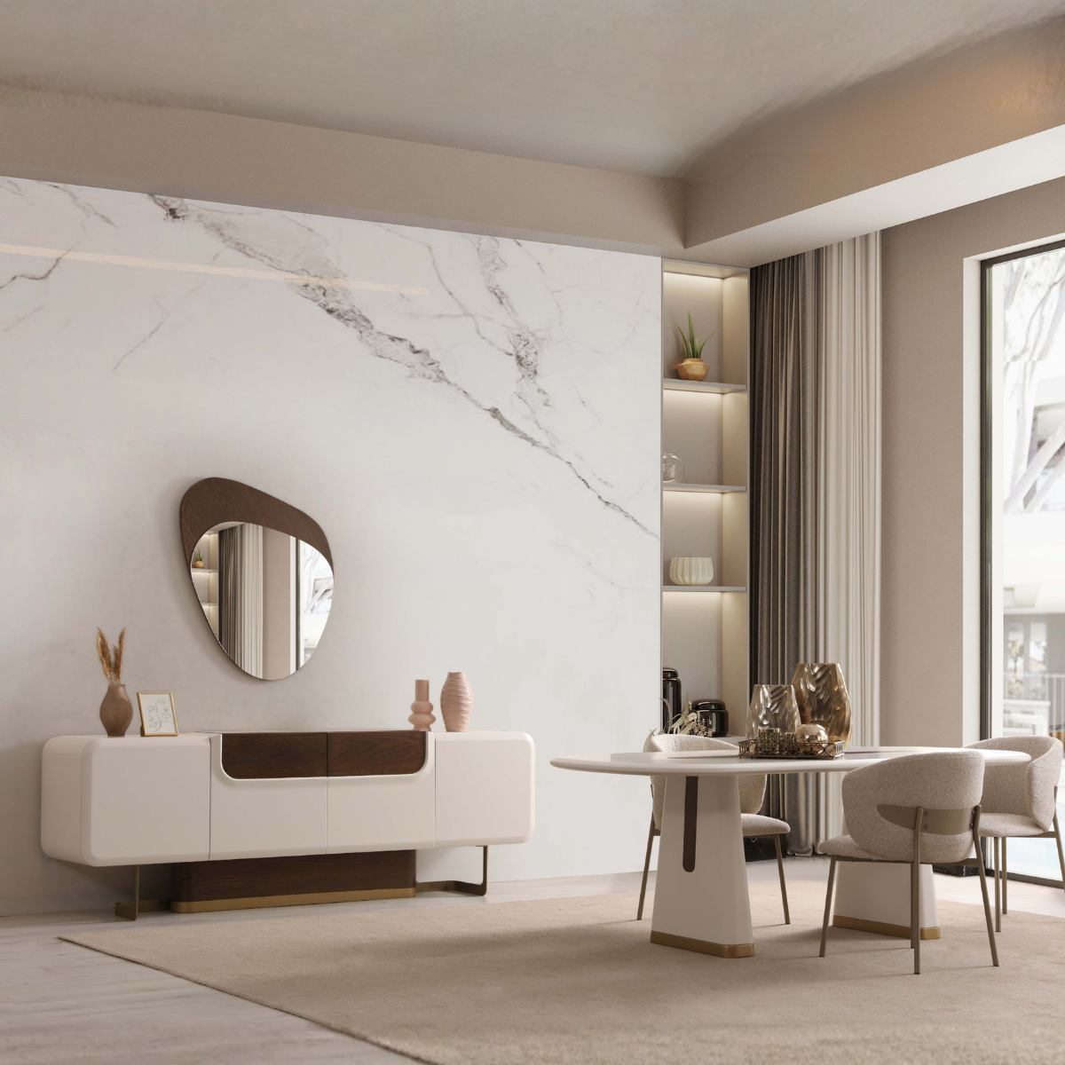 Comoda de Dining cu oglinda, Nairobi