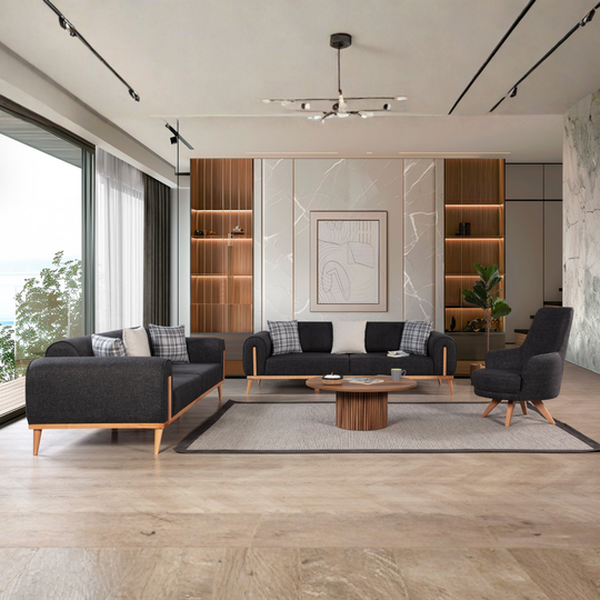 Set Canapele Cu Fotolii , Leon