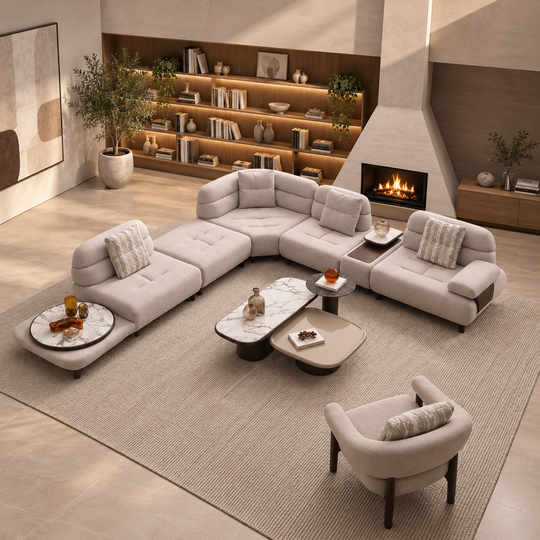 Colțar Modular de Lux, Boffi – Configurabil și Personalizabil