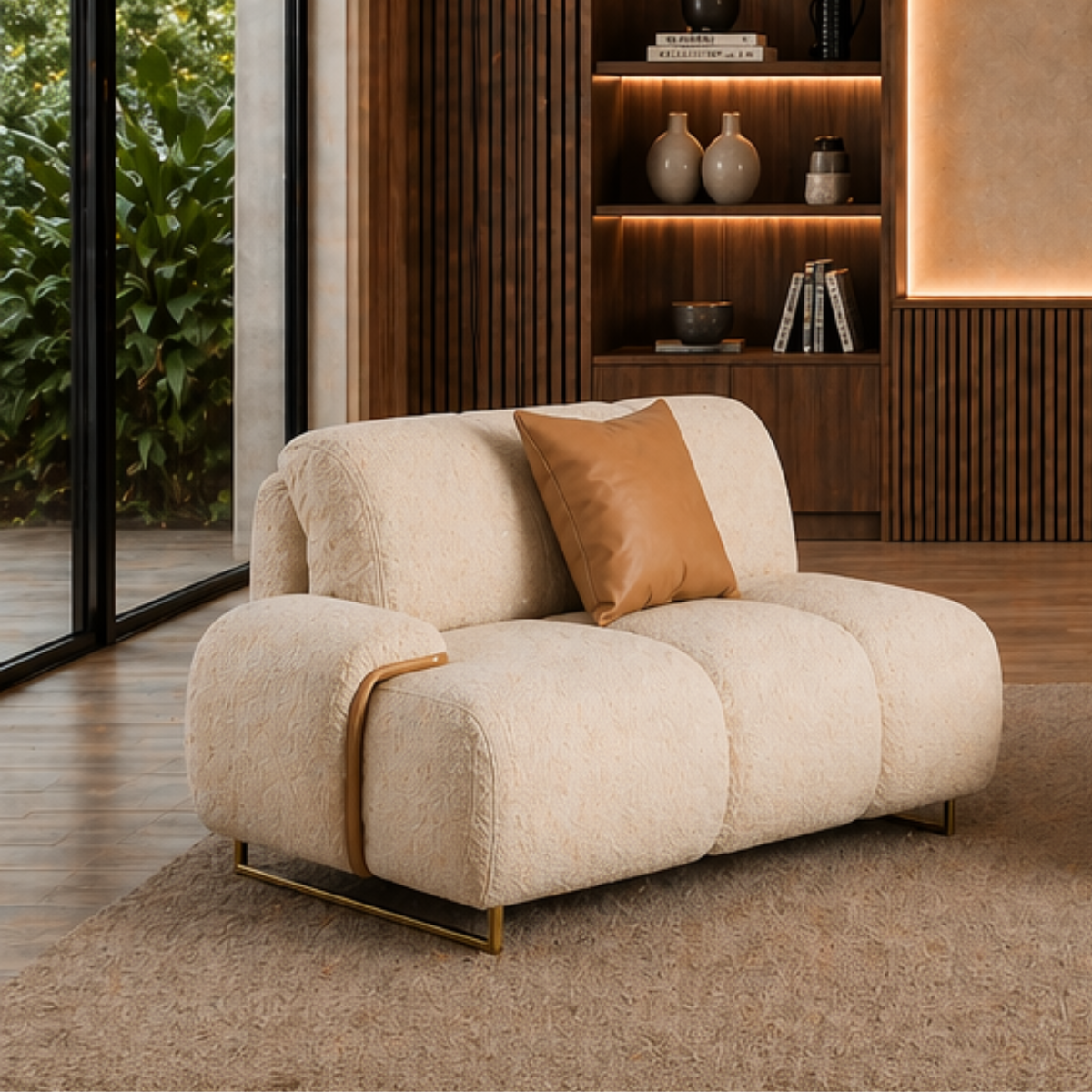 Colțar Modular Bucle cu extensie ,Terra