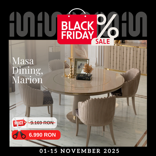 Masa Dining rotunda de lux, Marion