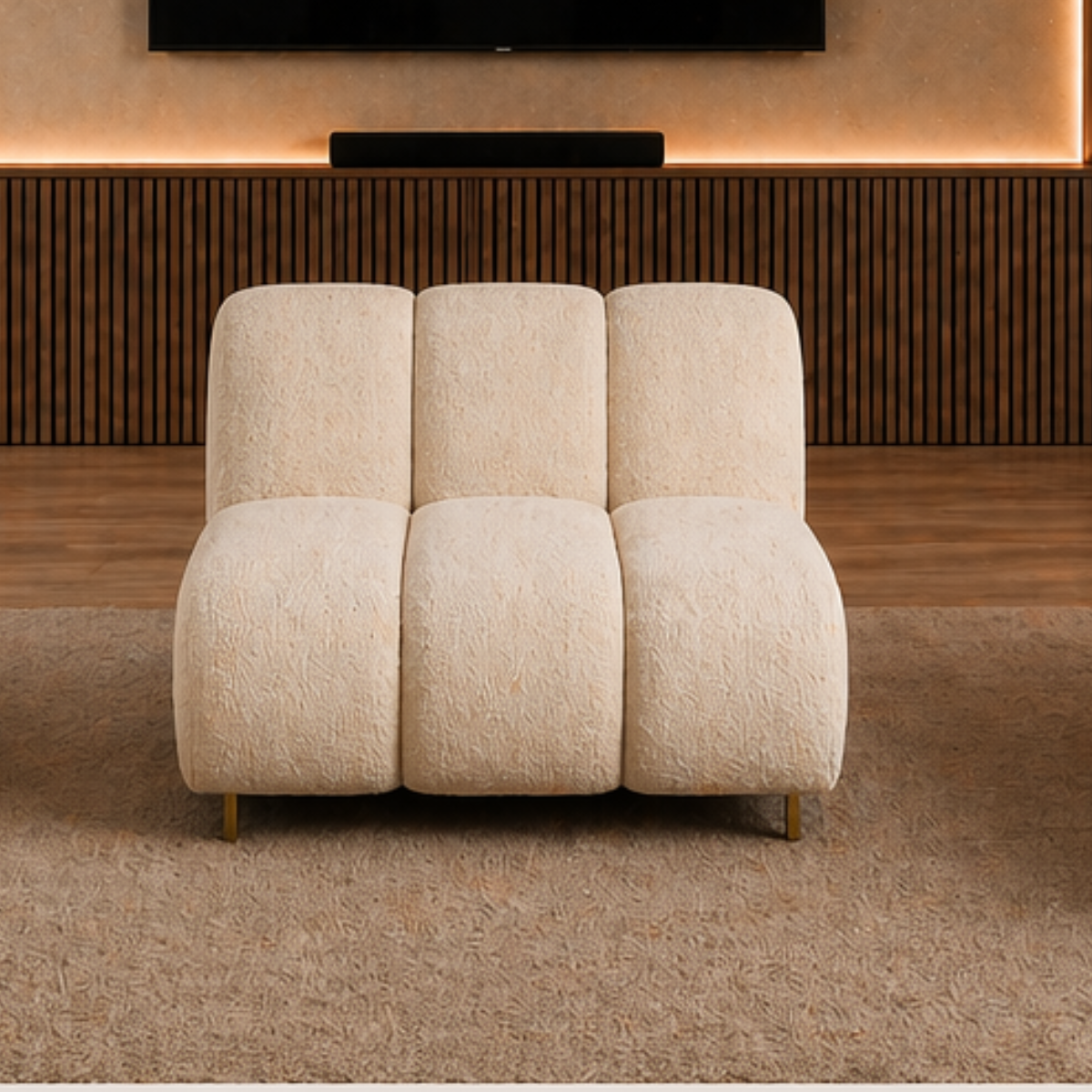 Colțar Modular Bucle cu extensie ,Terra