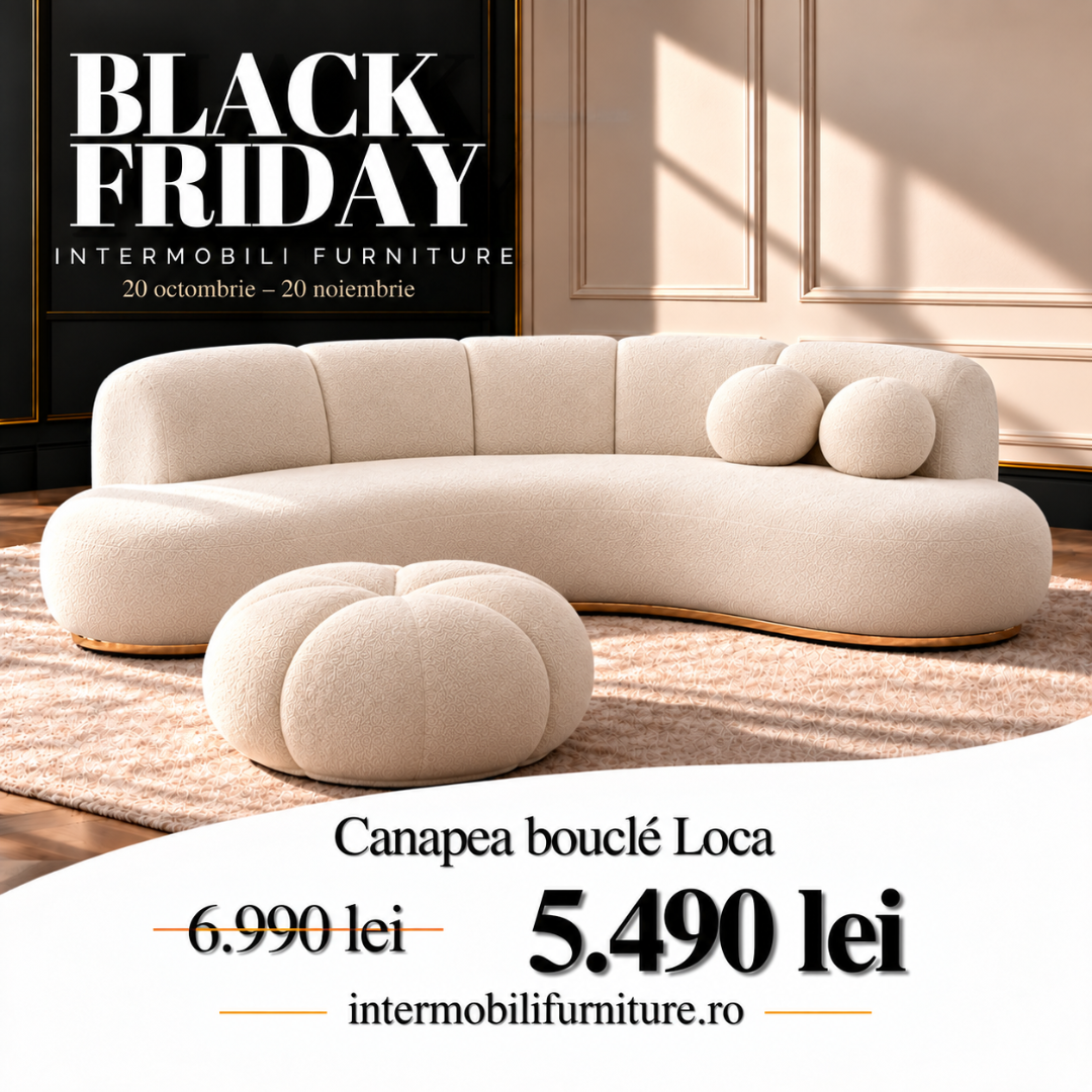 Canapea Bucle de Lux , Loca